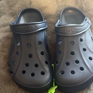 CROCS Kids' Dark Gray Clogs